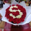Bouquet Monogramme Initiales Personnalisées