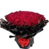 omptueux Bouquet Géant 100 Roses Rouges